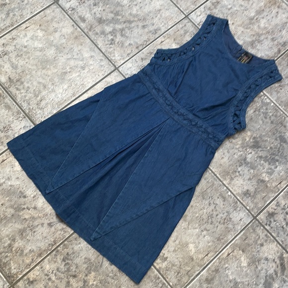 Free People New Romantics Denim Dress - Picture 5 of 15